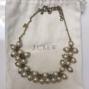 J Crew Pearl and Gold Necklace